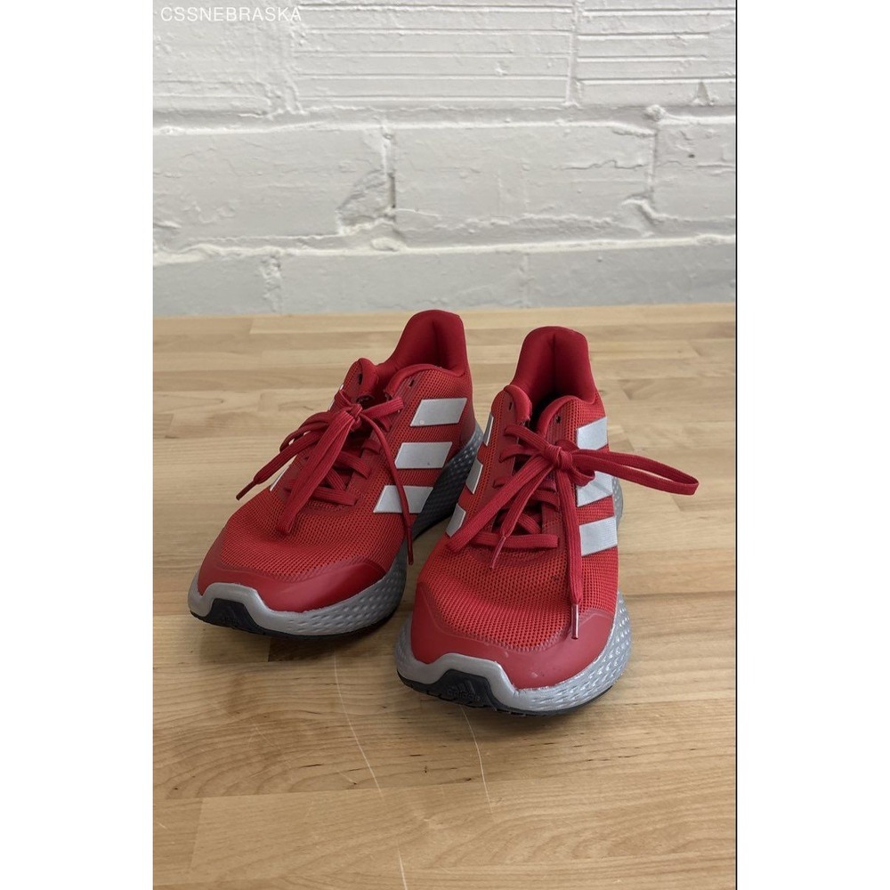 Adidas Red/Gray Womens Edge Gameday Running Sneakers‎ - Size 6.5